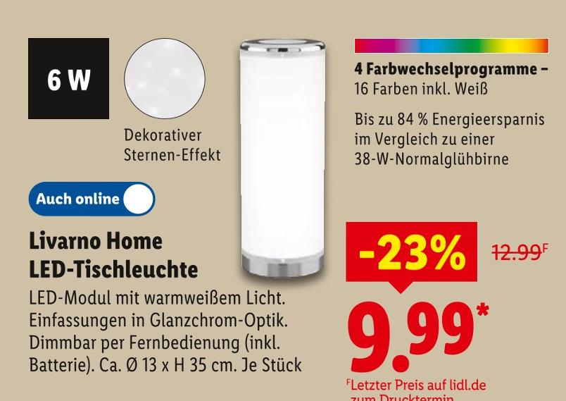 LED-Tischleuchte