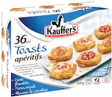 36 Toasts Apéritifs Surgelés - Kauffer's - Intermarché Hyper 36 Toasts Apéritifs Surgelés - Kauffer's à 5,24 € dans le catalogue Intermarché Hyper