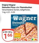 Steinofen Pizza Angebote von Wagner bei GLOBUS Brühl für 1,66 €