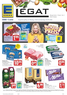 EDEKA Weiden Prospekt der aktuellen Woche, gültig von 31.08.2026 bis 05.09.2026 Aktueller EDEKA Weiden Prospekt "Wir lieben Lebensmittel!" mit 42 Seiten