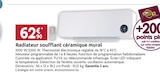 Promo Radiateur soufflant céramique mural à 62,90 € dans le catalogue LaMaison.fr à Saint-Péray