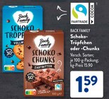 Schoko-Tröpfchen Vollmilch von Back Family im aktuellen ALDI SÜD Prospekt für 1,59 €