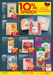 Wurst im aktuellen Netto Marken-Discount Prospekt (Leverkusen) Wurst im Netto Marken-Discount Prospekt "Aktuelle Angebote" mit 66 Seiten (Leverkusen)