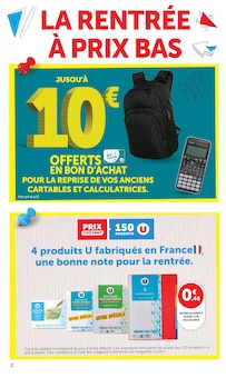 Catalogue Super U à Neydens cette semaine, valable du 07/07/2026 au 09/08/2026 Prospectus Super U à Neydens, "Super U", 14 pages de promos valables du 07/07/2026 au 09/08/2026