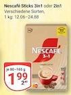Sticks 3in1 Angebote von Nescafé bei GLOBUS Erftstadt für 1,99 €