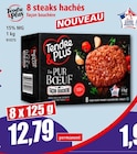 8 steaks hachés - Tendre & Plus en promo chez Norma 8 steaks hachés - Tendre & Plus dans le catalogue Norma