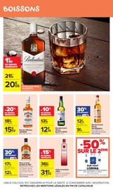 Promos Whisky dans le catalogue "Carrefour market" de Carrefour Market Whisky en promo dans le catalogue Carrefour Market à la page 34