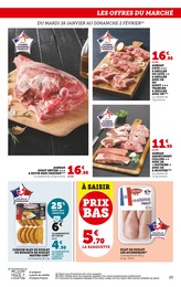 Offre Agneau dans le catalogue Super U du moment à la page 25