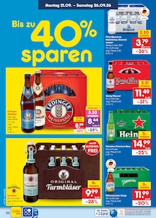 Bier im aktuellen Netto Marken-Discount Prospekt (Norderstedt) Bier im Netto Marken-Discount Prospekt "Aktuelle Angebote" mit 69 Seiten (Norderstedt)
