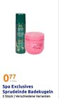 Sprudelnde Badekugeln von Spa Exclusives im aktuellen Action Prospekt