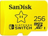 Speicherkarte im MediaMarkt Saturn Prospekt microSDXC™-Karte, Speicherkarte für Nintendo Switch™, 256 GB, Gelb von SANDISK im aktuellen MediaMarkt Saturn Prospekt für 59,99 €