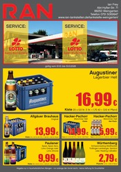 RAN Tankstellen Prospekt der aktuellen Woche mit 2 Seiten, gültig von 01.10.2026 bis 15.10.2026, in Oberteuringen und Umgebung Aktueller RAN Tankstellen Prospekt in Oberteuringen und Umgebung, "RAN" mit 2 Seiten, 01.10.2026 - 15.10.2026