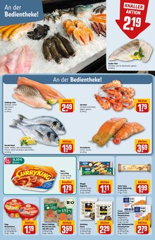 Garnelen im aktuellen REWE Prospekt (Mönchengladbach) Garnelen im REWE Prospekt "Dein Markt" mit 28 Seiten (Mönchengladbach)