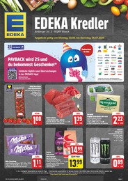 EDEKA Prospekt "Wir lieben Lebensmittel!", 28 Seiten, 30.06.2025 - 30.06.2025 Aktueller EDEKA Prospekt, "Wir lieben Lebensmittel!", mit Angeboten der Woche, gültig von 30.06.2025 bis 30.06.2025
