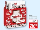 Adventskalender im Angebot bei Marktkauf in Reutlingen Adventskalender Angebote von Nutella bei Marktkauf Reutlingen für 25,99 €
