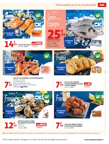 Promotion Saucisson Sec dans le prospectus Auchan Hypermarché, valable du 21/07/2026 au 02/08/2026 Promo Saucisson Sec dans le catalogue Auchan Hypermarché du moment à la page 5