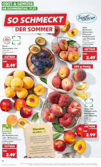 Zwetschgen Angebot im aktuellen Kaufland Prospekt auf Seite 16