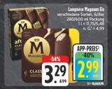 Magnum Eis Angebote von Langnese bei E center Plauen für 2,99 €