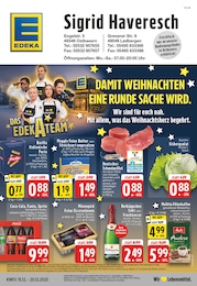 EDEKA Prospekt für Ostbevern mit 30 Seiten EDEKA Prospekt für Ostbevern: "Aktuelle Angebote", 30 Seiten, 15.12.2025 - 20.12.2025