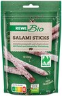 Salami Sticks Angebote von REWE Bio bei REWE Eisenach für 1,89 €