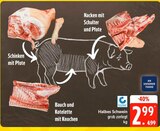 Halbes Schwein bei EDEKA im Prospekt "" für 2,99 €