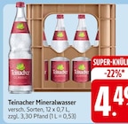 Mineralwasser Angebote von Teinacher bei EDEKA Pforzheim für 4,49 €