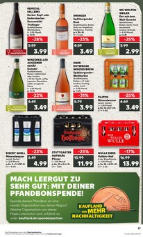 Bier im aktuellen Kaufland Prospekt (Albstadt) Bier im Kaufland Prospekt "Hier bin ich richtig" mit 56 Seiten (Albstadt)