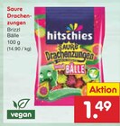 Saure Drachenzungen Brizzl Bälle Angebote von hitsches bei Netto Marken-Discount Dortmund für 1,49 €