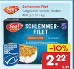 Schlemmer Filet von Sea Gold im aktuellen Netto Marken-Discount Prospekt für 2,22 €