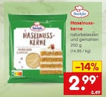 Aktuelle Nüsse Angebote bei Netto Marken-Discount in Mannheim Aktuelles Haselnusskerne Angebot bei Netto Marken-Discount in Mannheim ab 2,99 €