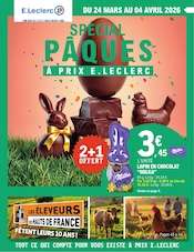 Catalogue E.Leclerc à Étaples cette semaine, valable du 24/03/2026 au 04/04/2026 Prospectus E.Leclerc à Étaples, "SPÉCIAL PÂQUES À PRIX E.LECLERC", 96 pages de promos valables du 24/03/2026 au 04/04/2026