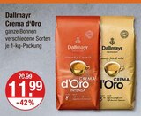 Crema d'Oro Intensa von Dallmayr für 11,99 € bei V-Markt im Angebot Crema d'Oro Intensa von Dallmayr im aktuellen V-Markt Prospekt