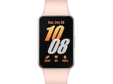 Samsung Galaxy im MediaMarkt Saturn Prospekt Galaxy Fit3 Fitness Tracker Aluminium Fluorelastomer-Kautschuk, 130-185 mm, Pink Gold von SAMSUNG im aktuellen MediaMarkt Saturn Prospekt für 33,00 €