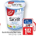 Skyr natur bei EDEKA im Geislingen Prospekt für 1,02 €