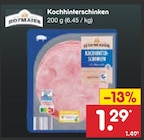 Kochhinterschinken im Netto Marken-Discount Prospekt Kochhinterschinken von Hofmaier im aktuellen Netto Marken-Discount Prospekt für 1,29 €