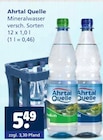 Aktuelle Mineralwasser Angebote bei Getränkewelt in Wuppertal Aktuelles Ahrtal Quelle Medium Angebot bei Getränkewelt in Wuppertal ab 5,49 €