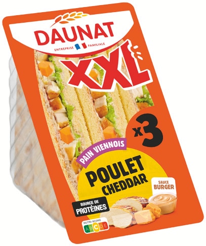 Daunat Sandwich XXL Colruyt Magnum