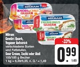 Gewürz Quark, Veganer Aufstrich im Angebot bei E center in Dresden Gewürz Quark, Veganer Aufstrich Angebote von Milram bei E center Dresden für 0,99 €