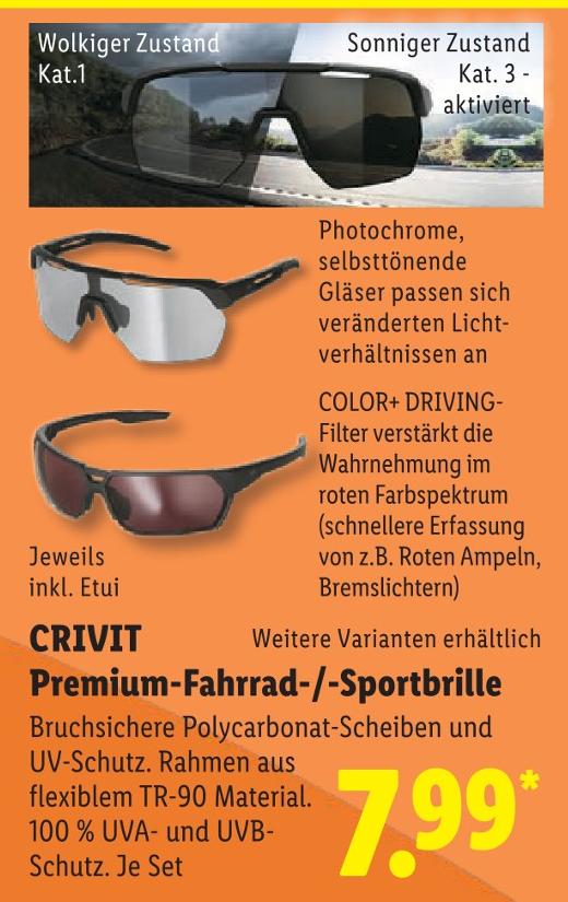 Premium-Fahrrad-/Sportbrille
