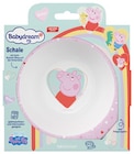 Peppa Pig Schale oder Teller von Babydream im aktuellen Rossmann Prospekt