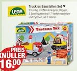 Truckies Baustellen Set von Lena im aktuellen V-Markt Prospekt für 16,00 €
