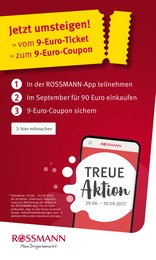 Aktueller Rossmann Prospekt (Bielefeld) Rossmann Prospekt mit 1 Seite (Bielefeld)