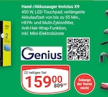 Aktuelle Batterie Angebote bei GLOBUS in Trier Aktuelles Hand-/Akkusauger Invictus X9 Angebot bei GLOBUS in Trier ab 159,00 €