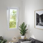 Fenêtre PVC blanc oscillo-battante 1 vantail droit h.105 x l.80 cm à Brico Dépôt dans Auffargis