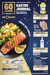 Aktueller Metro Prospekt mit Lachs, "Gastro Journal", Seite 1