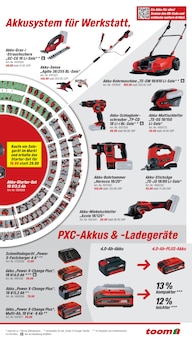 Batterie im aktuellen toom Baumarkt Prospekt (Münster) Batterie im toom Baumarkt Prospekt "Respekt, wer's selber macht." mit 16 Seiten (Münster)