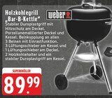 Holzkohlegrill "Bar-B-Kettle" bei EDEKA im Thuine Prospekt für 89,99 €