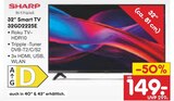 32" Smart TV 32GD2225E Angebote von Sharp bei Netto Marken-Discount Coswig für 149,00 €