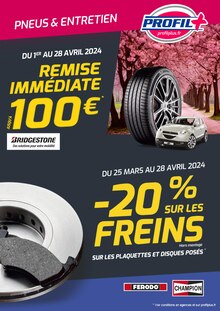 Prospectus Profil Plus à Palaiseau, "REMISE IMMÉDIATE", 1 page de promos valables du 01/04/2024 au 28/04/2024