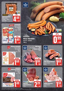 Wiener Würstchen Angebot im aktuellen EDEKA Prospekt auf Seite 9